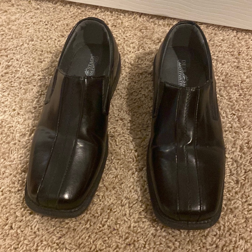 Deerstags little boys dress shoes